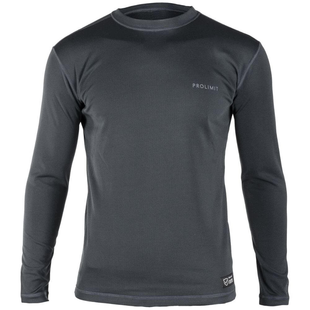 Lycra Prolimit Rashguard Silk s dlouhým rukávem Charcoal S