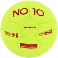 Piłka nożna NO10 Indoor Star żółta 56030