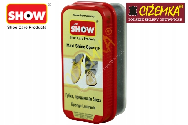 SHOW GĄBKA CZYŚCIK NABŁYSZCZAJĄCA MAX BEZBARWNA Marka inna