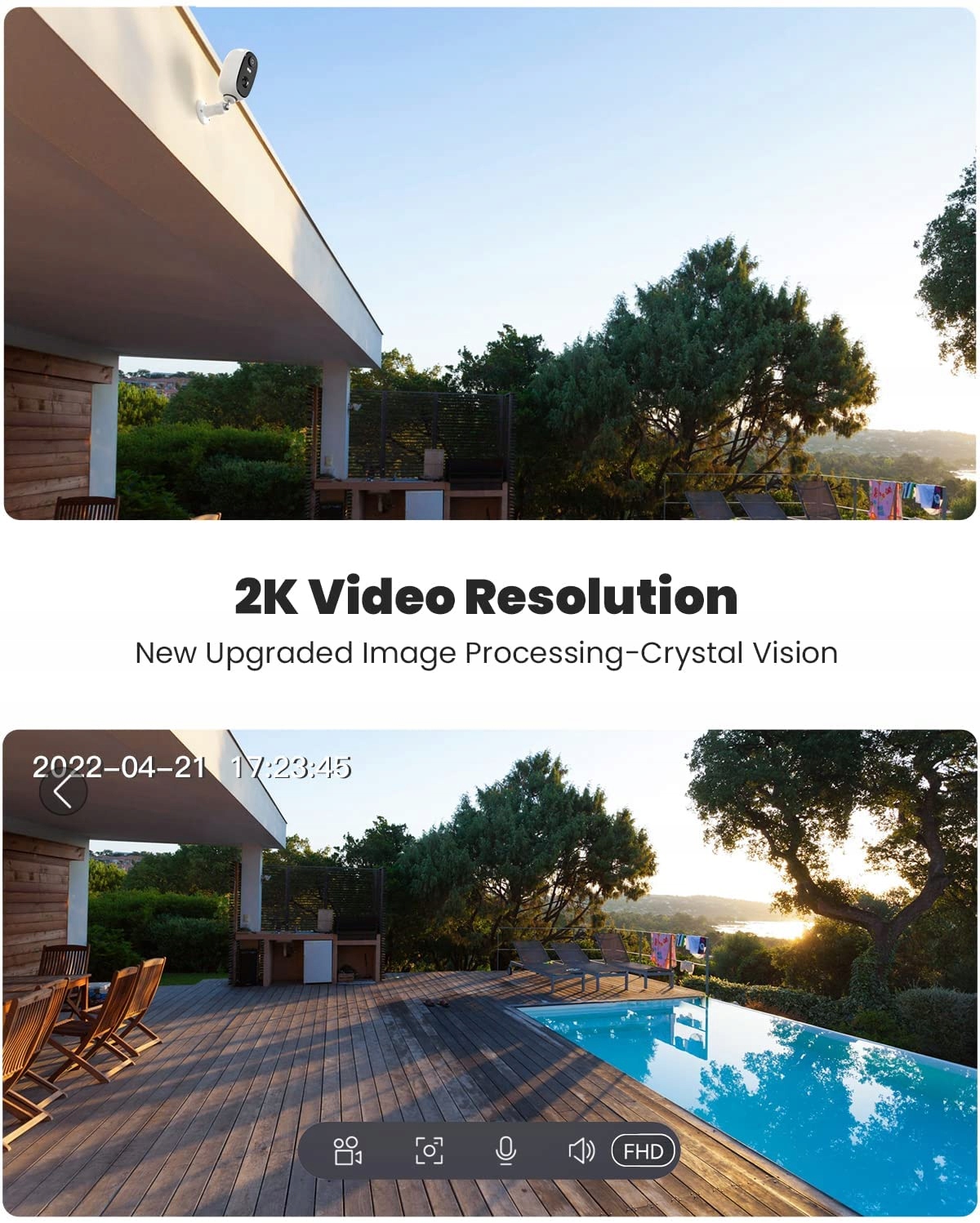 SOLARNA KAMERA ZEWNĘTRZNA WIFI 2K Bateria 10400mAh Marka ieGeek