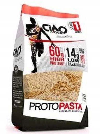 Levně 2x Těstoviny 60% Rýže 500 g Ciao Carb ProtoPasta