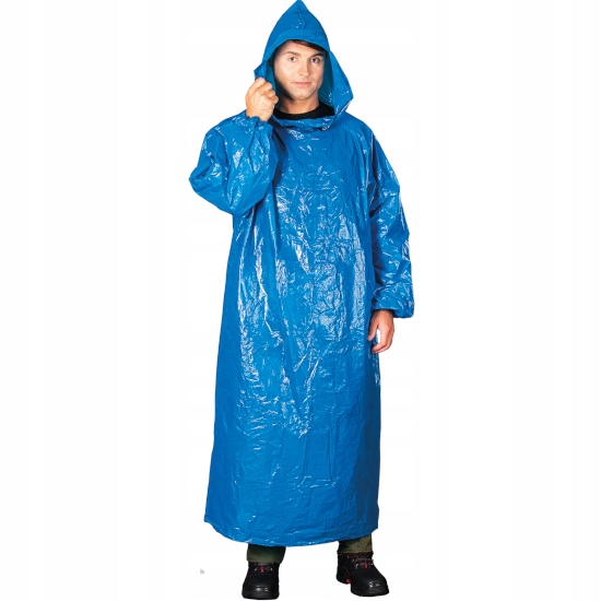 

Płaszcz peleryna przeciwdeszczowa z kapturem długa