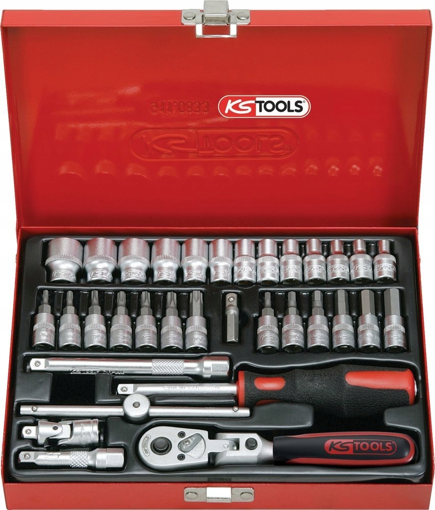 Sada nástrčných kľúčov s račňou 1/4" 33-dielna 911.0833 Ks Tools