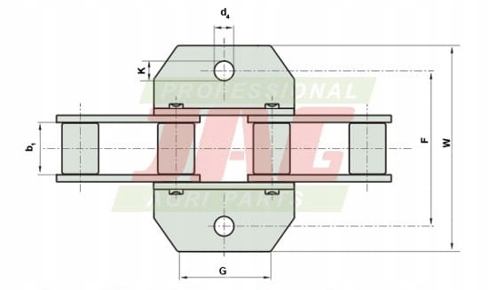 Dopravník pod šikmou slámu Claas (10.5) Rollon-solid Claas 603505