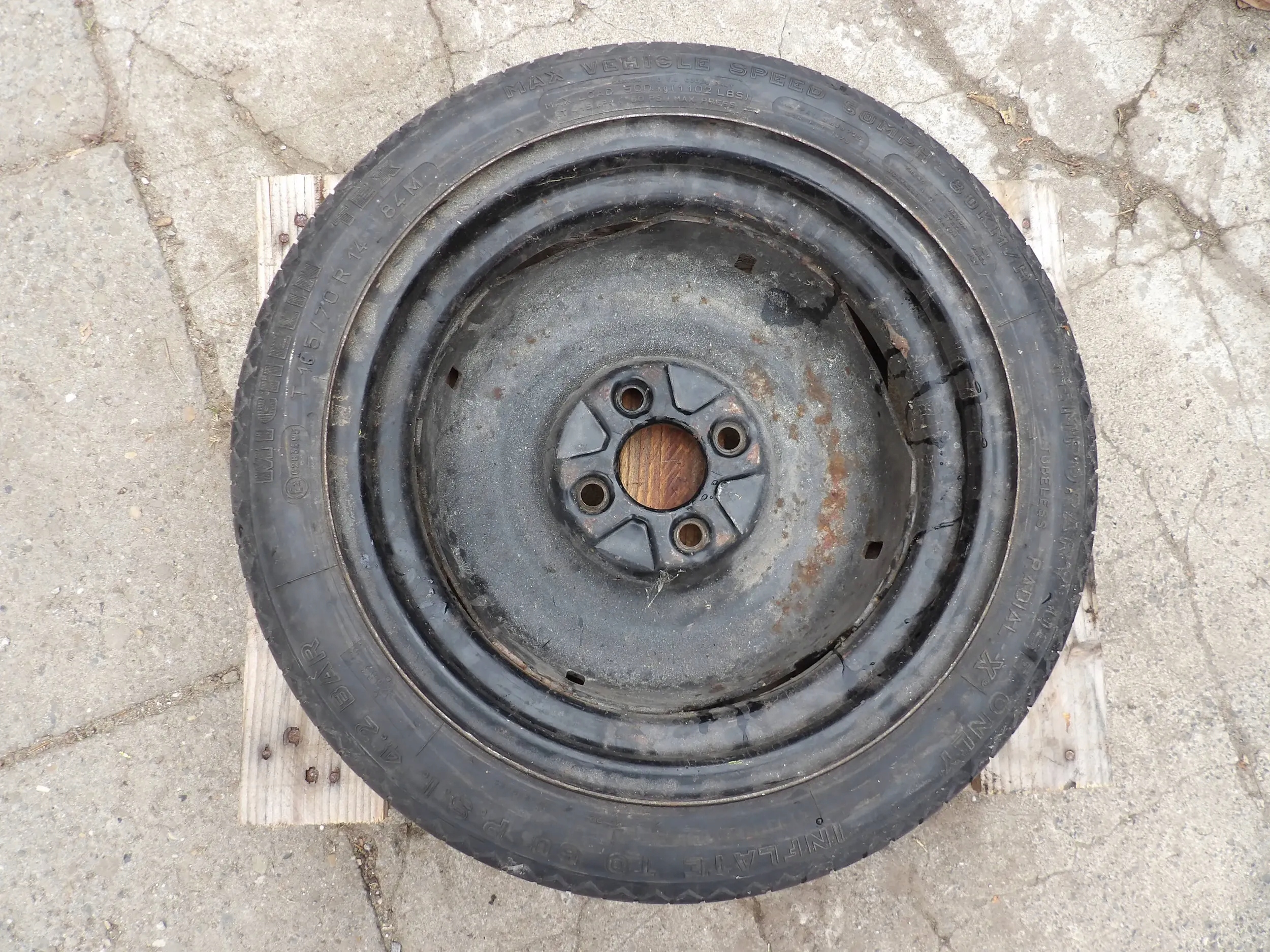 Volkswagen Golf III wheel spare R14 MICHELIN ET45