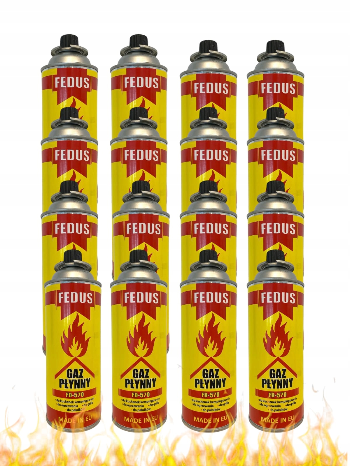 28 x Gaz Kartusz Náplň 400ML Plynový Vařič Vařič Firmy Fedus