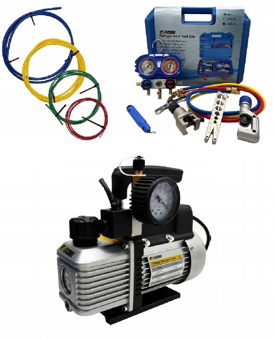 Sada nástrojov na klimatizáciu Aitcool VP120M-SG 51L/min, vložky na ohýbanie