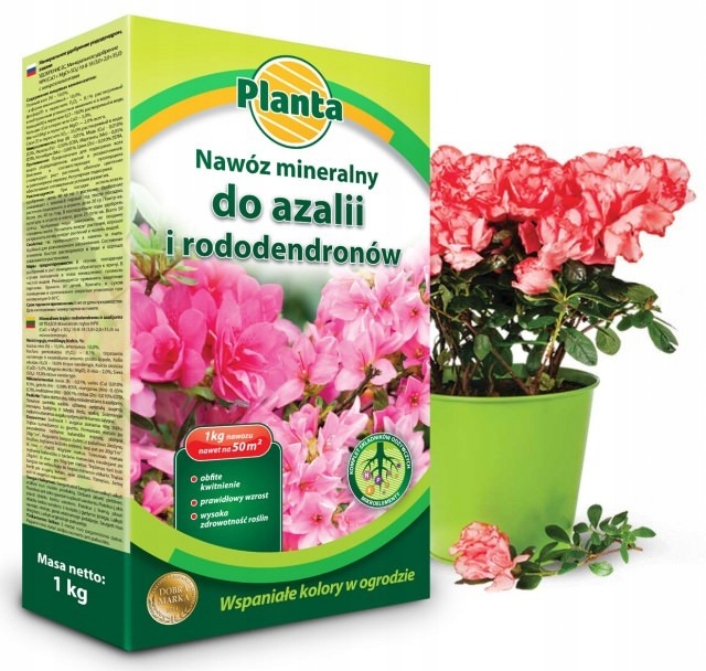 

Nawóz do azalii i rododendronów 1 kg Planta