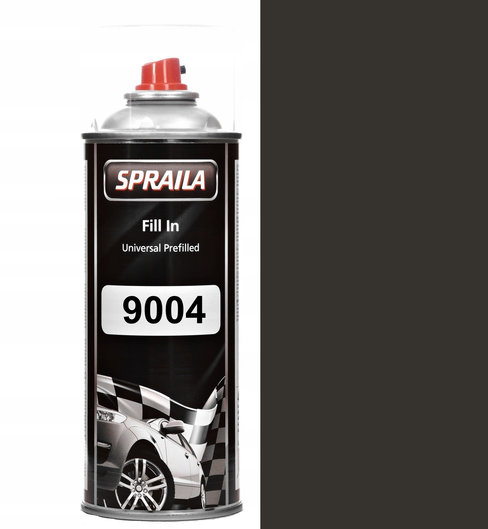 

Struktura Drobnoziarnista 9004 Ral Półpołysk Spray