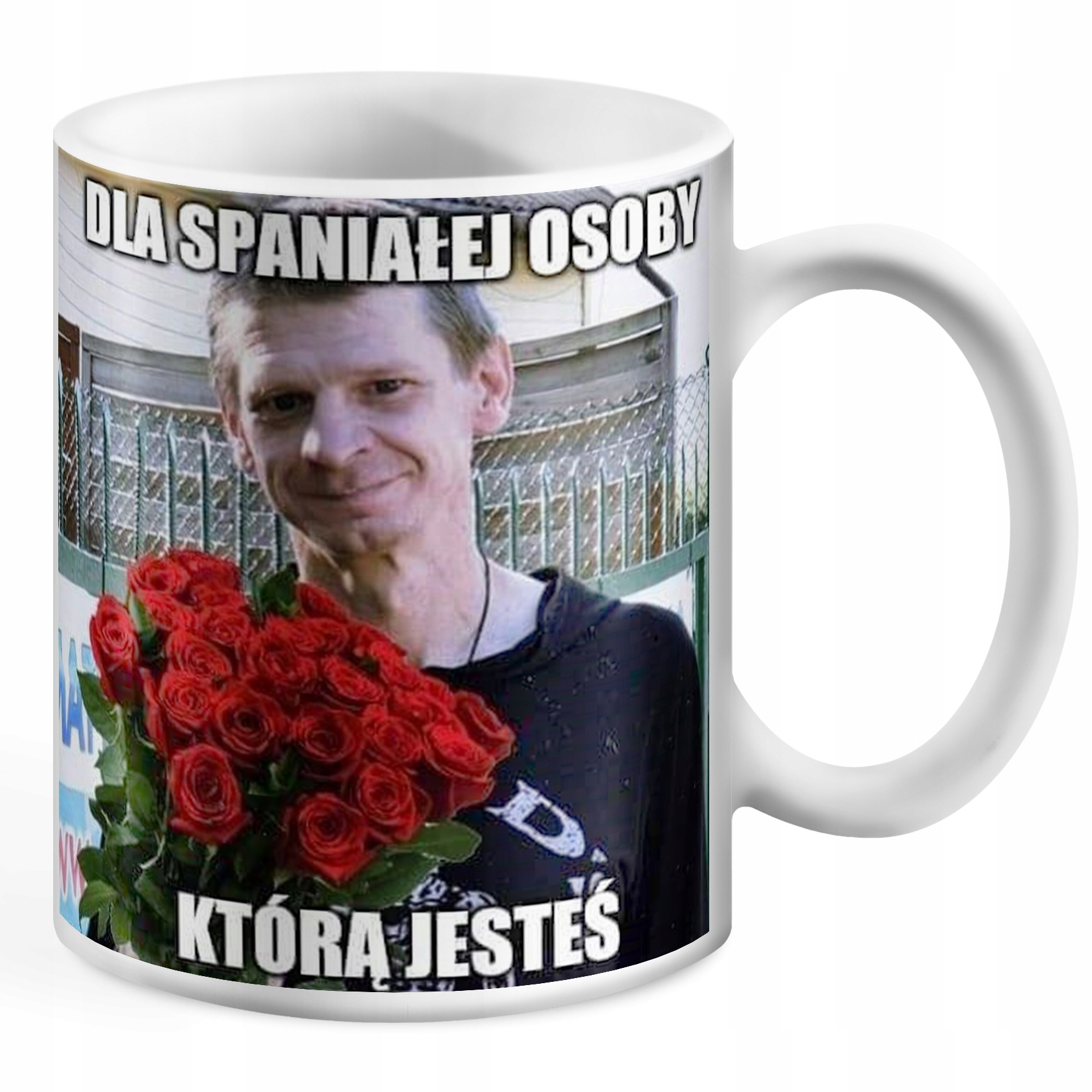 

Kubek Z Nadrukiem Śmieszny Major Kartonik
