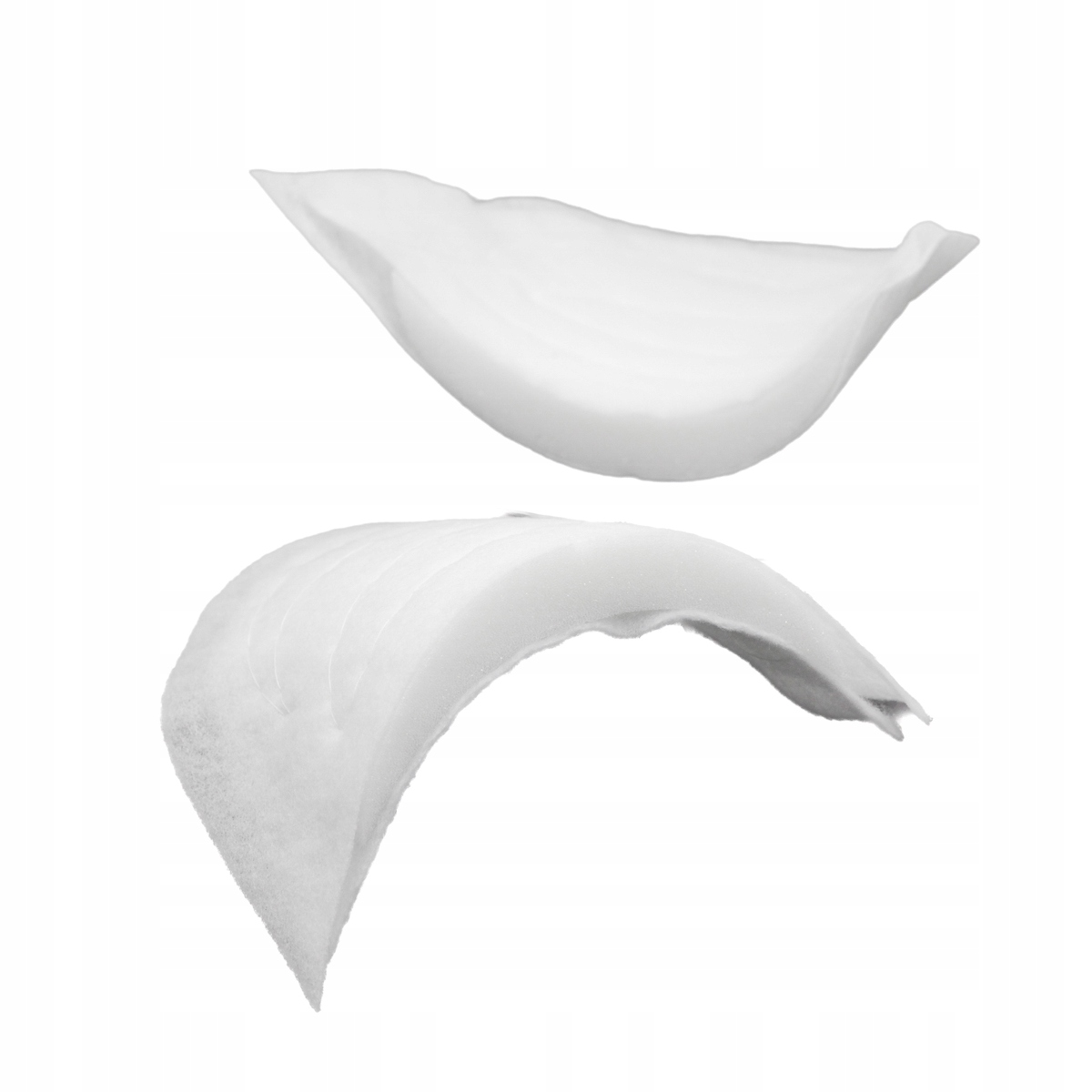 Ramenní vložky polštáře fastrované bílé 18mm 50par P/I/i3/B-18