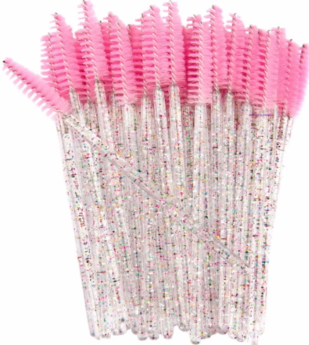 Cavier Szczoteczki do rzęs i brwii- 50 sztuk