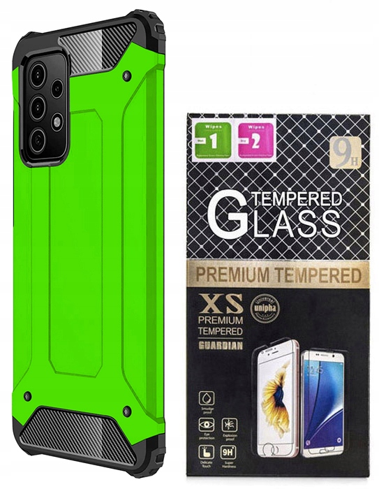 

Etui Pancerne Do Samsung Galaxy A32 4G Szkło 9H
