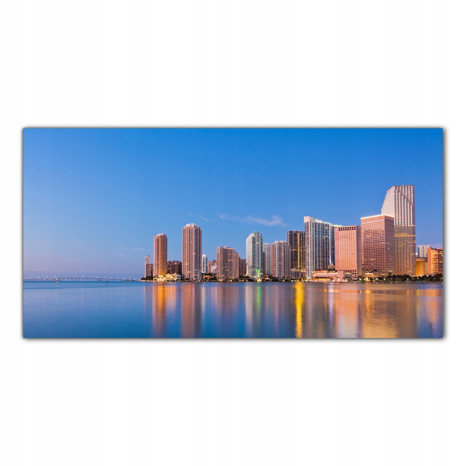 

Obraz Szklany Foto-obraz Miami Miasto Usa 140x70