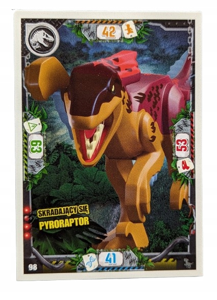 Karta Lego Jurassic World Seria 3 Numer 098