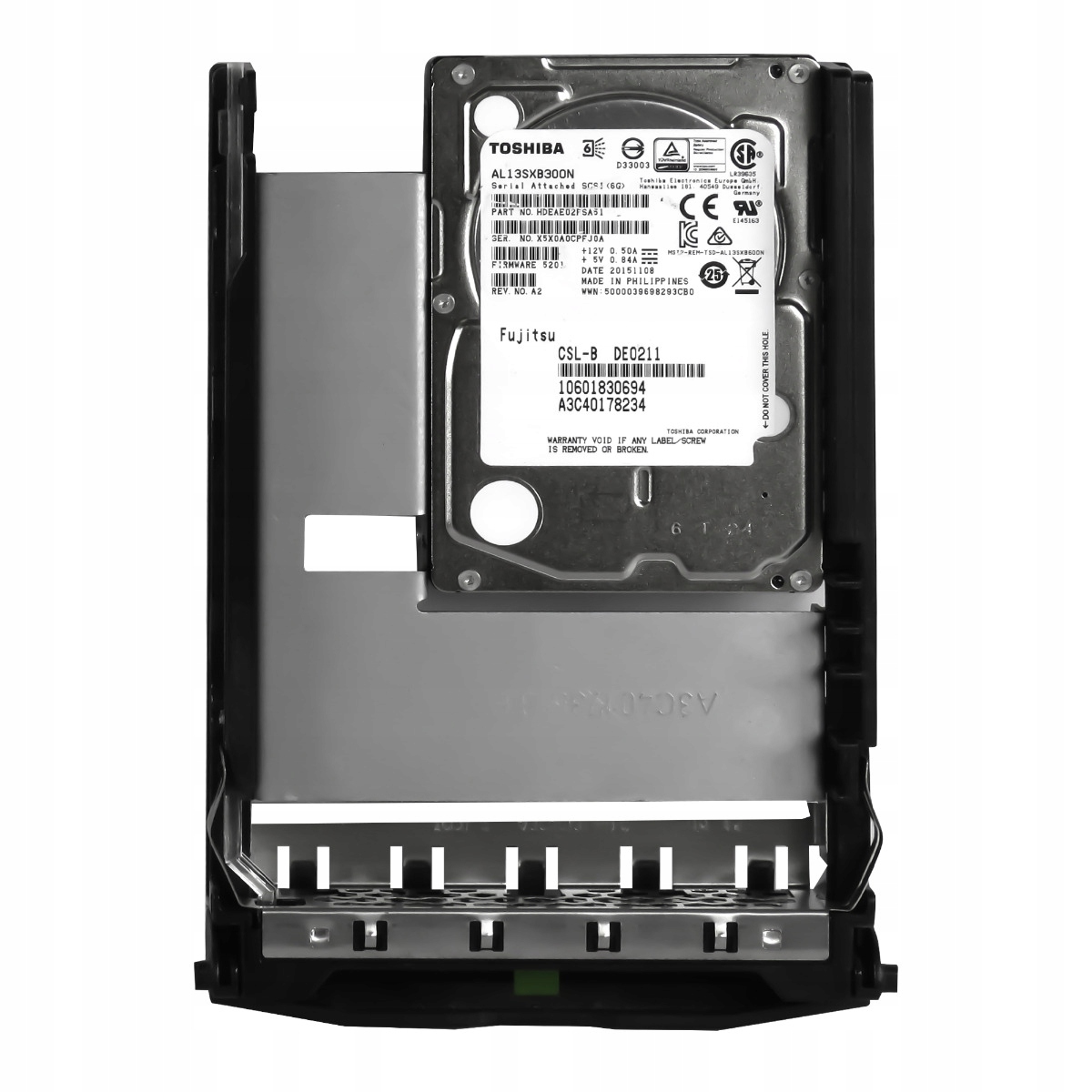 Fujitsu A3C40178234 300GB 15K SAS-2 3.5'' AL13SXB300N