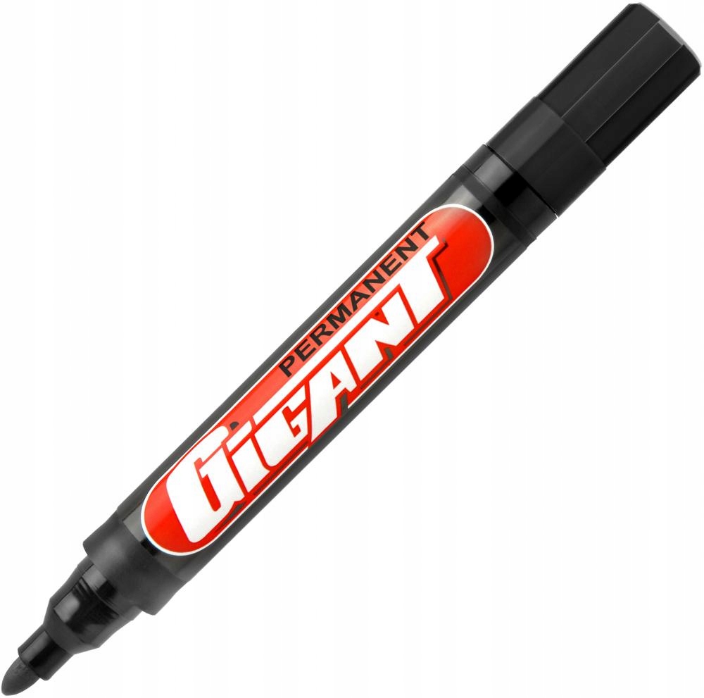 

Marker Permanentny okrągły Kamet Gigant Czarny
