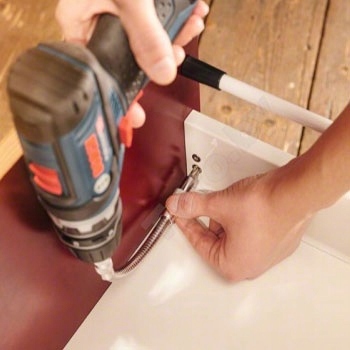 BOSCH METALOWA ELASTYCZNA PRZEDŁUŻKA + 10 BITÓW Typ grotu HEX Philips płaski Pozidriv Torx