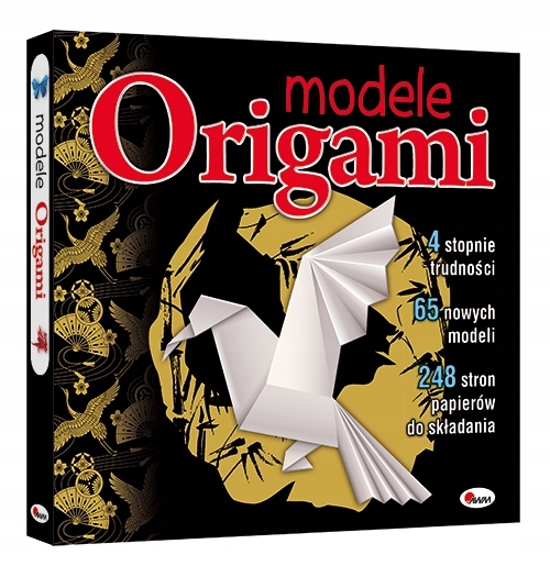 Dla miłośników ORIGAMI | 65 modeli 248 papierów do składania MODELE ORIGAMI