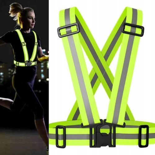 

Szelki Odblaskowe Rower Motor Kamizelka Odblaskowa