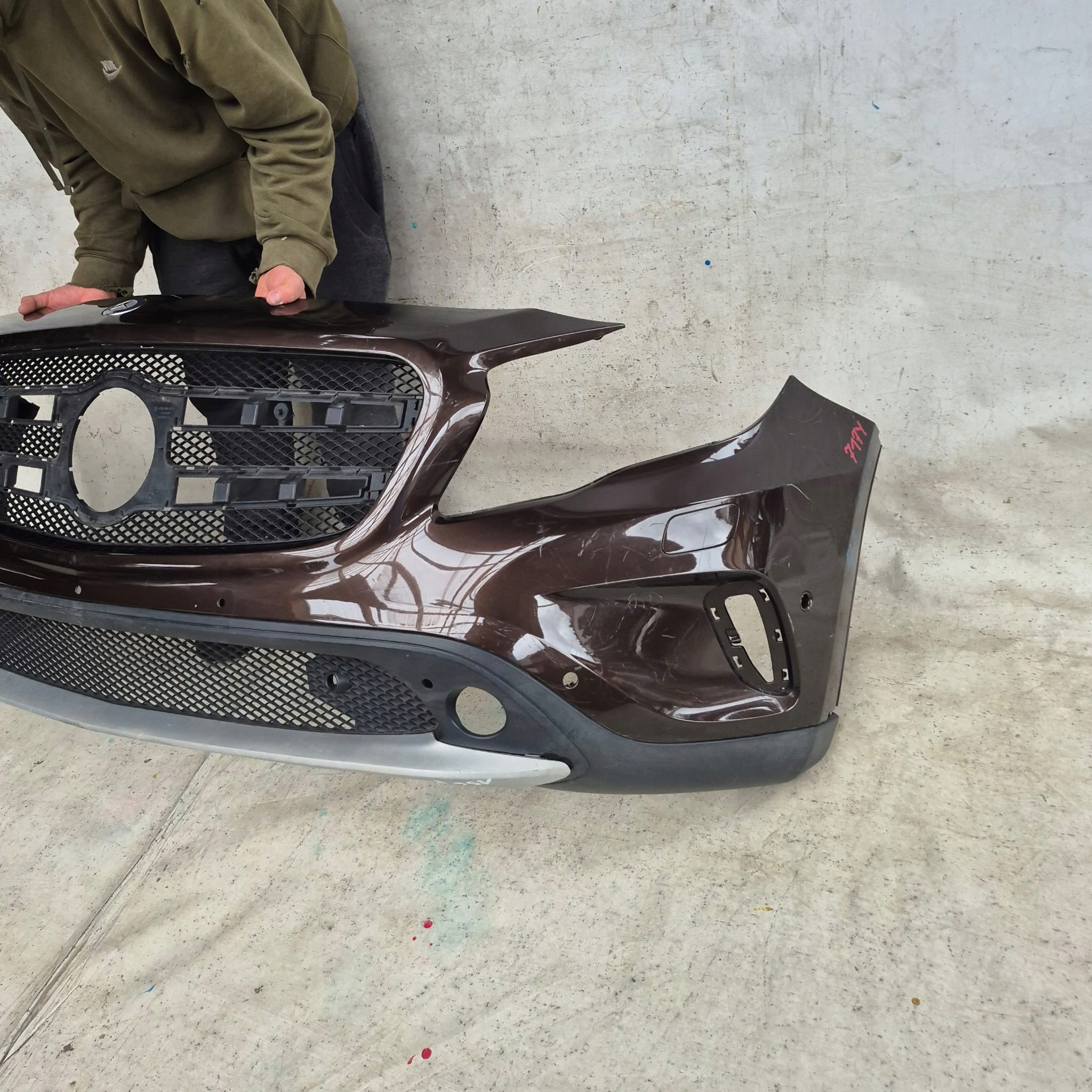 MERCEDES GLA W156 13- bumper front front grill grid A1568850425