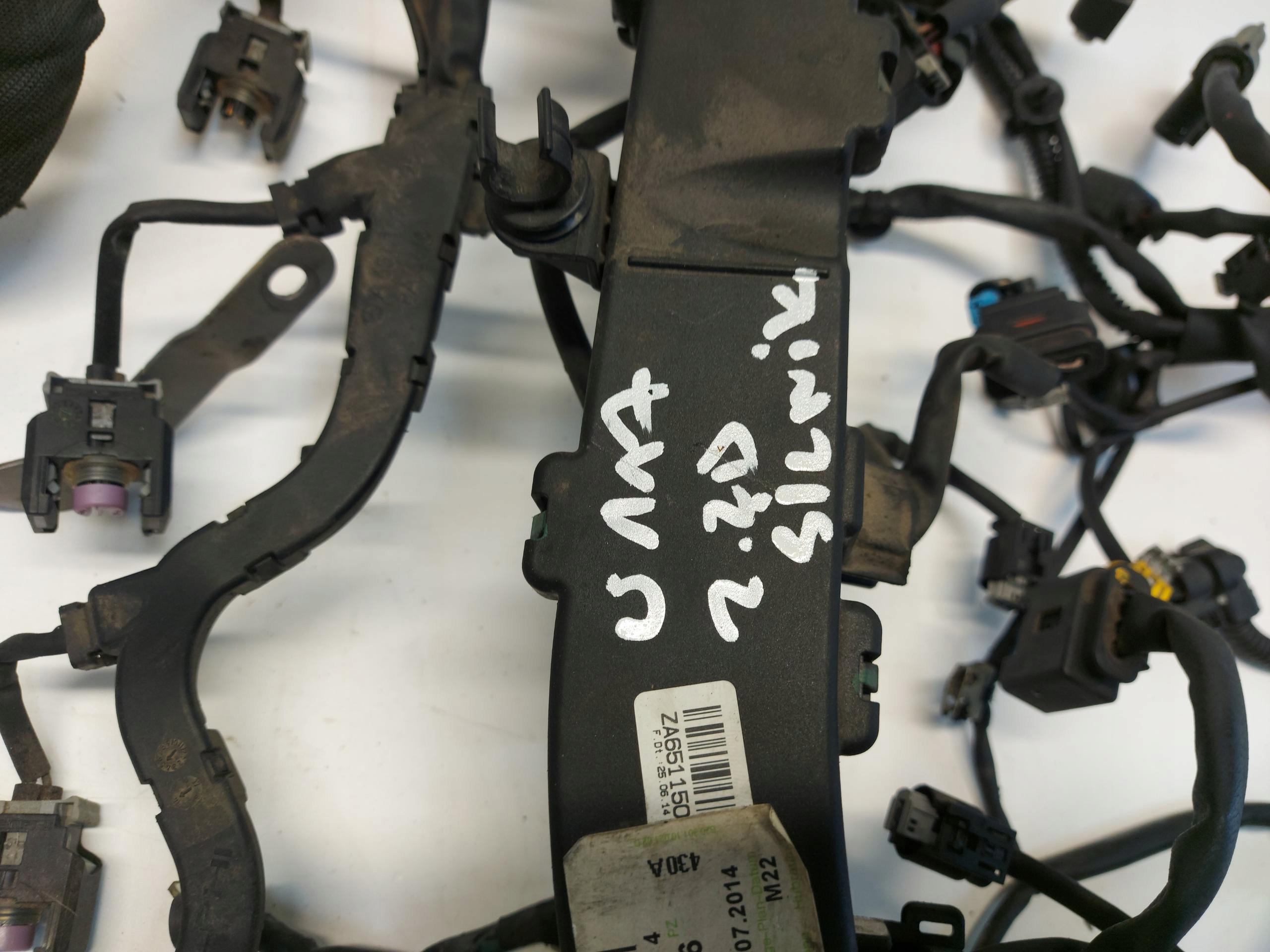 Mercedes CLA w117 bundle wiring for engine of the engine 2.2 a6510105618