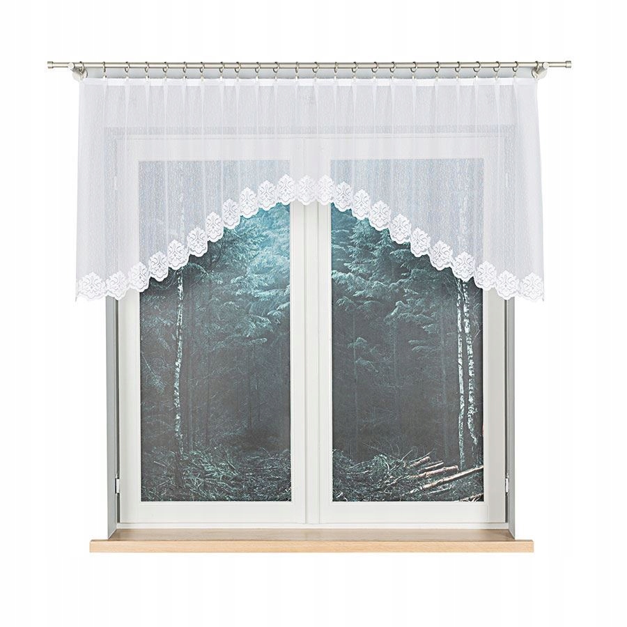 

Firanka gotowa żakardowa Żaklina biały 250x80 cm