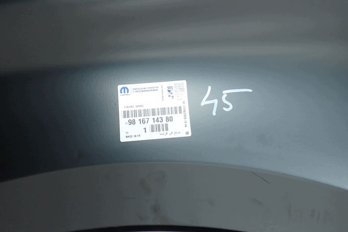 CITROEN C4 PICASSO KROTKI 13- fender right front front