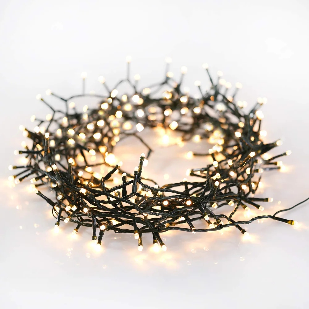 Lampki Choinkowe 200LED Światełka Świąteczne Girlanda Świetlna ciepły biały
