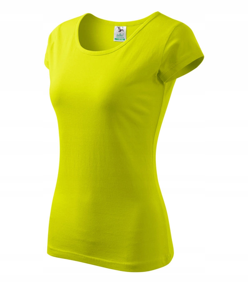 

T-shirt damski Pure - Malfini (adler) limetka