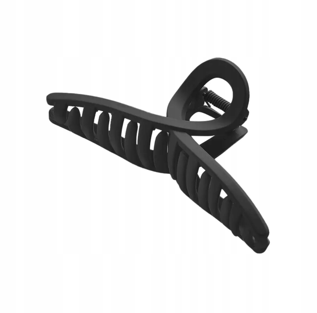 

Spinka do włosów czarna długa klamra szczęka