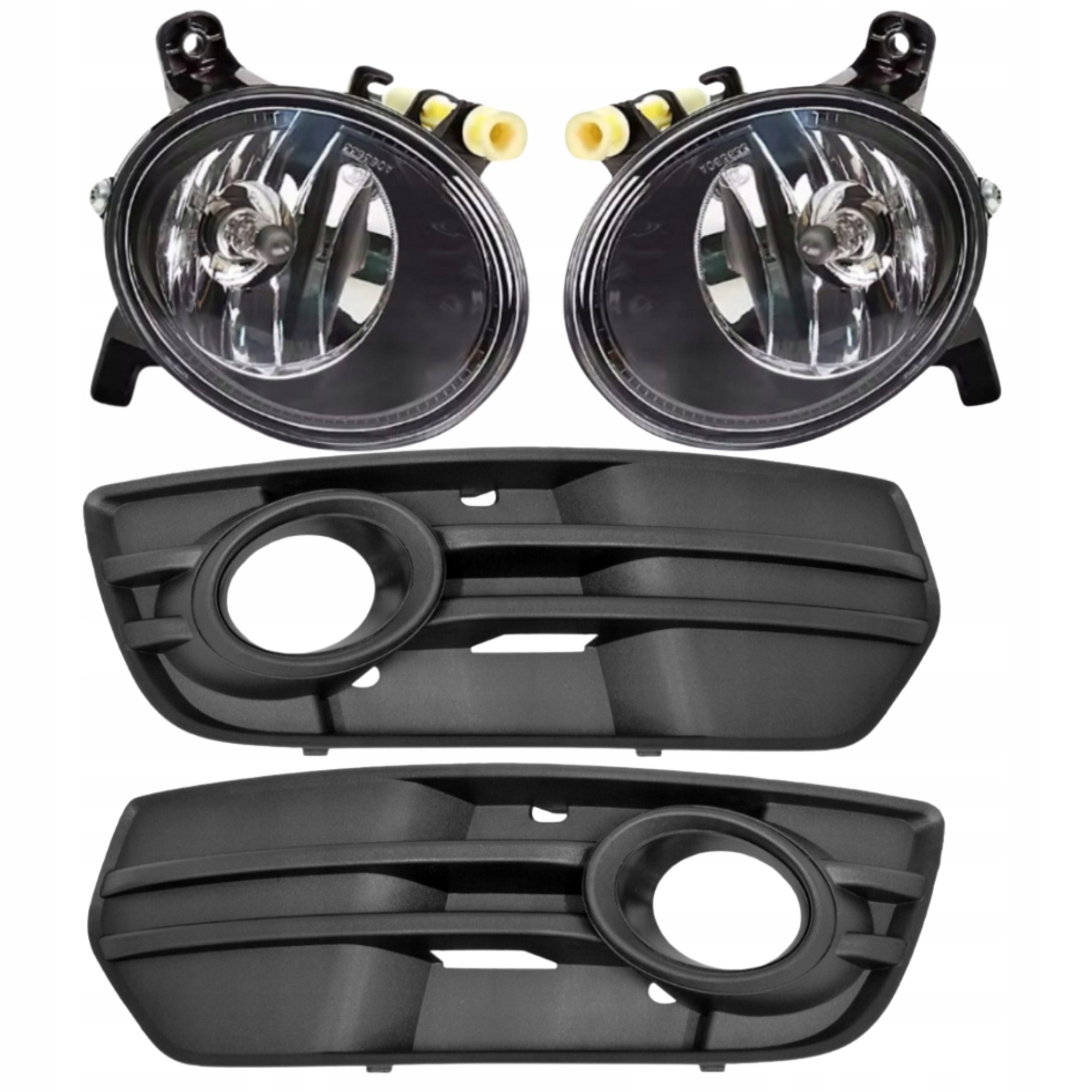 Audi Q5 8R 08-12 Atrapy Mřížky Halogenů Mlhové Světlomety Komplet P+l