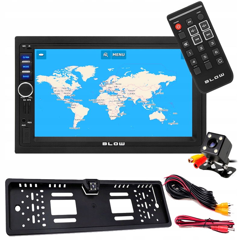 NAWIGACJA GPS RADIO MAPA KAMERA AUDI A3 8P