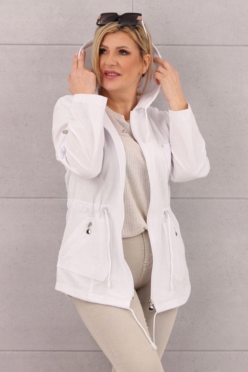 KURTKA PARKA LEKKA BAWEŁNIANA POLSKI PRODUCENT DUŻE ROZMIARY Marka FEMIMODA