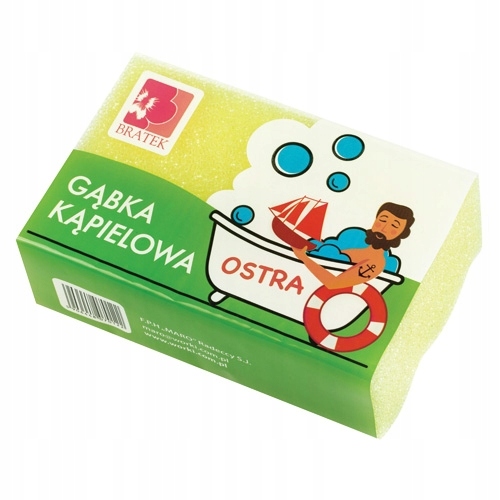 

Gąbka kąpielowa ostra Duża Górnicza