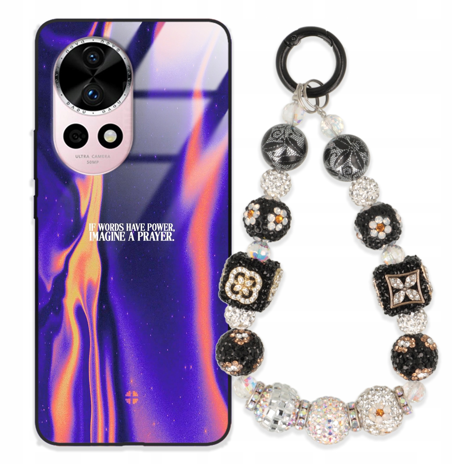 Puzdro Na Huawei Nova 12 Ultra Glass Kľúčenka Štýlové Prémiové Puzdro