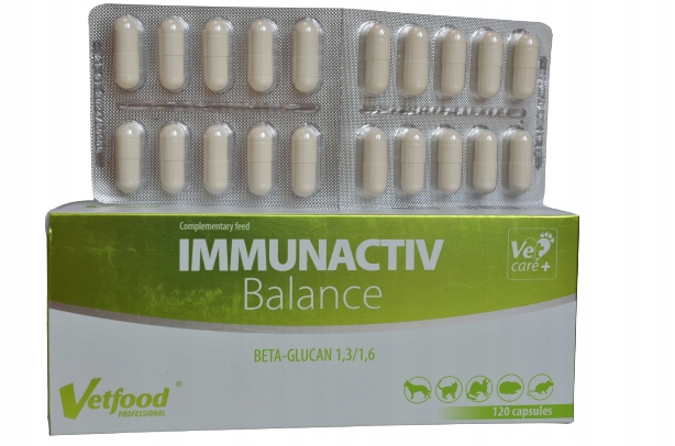 Vetfood Immunactiv Balance 120 kapslí Imunita