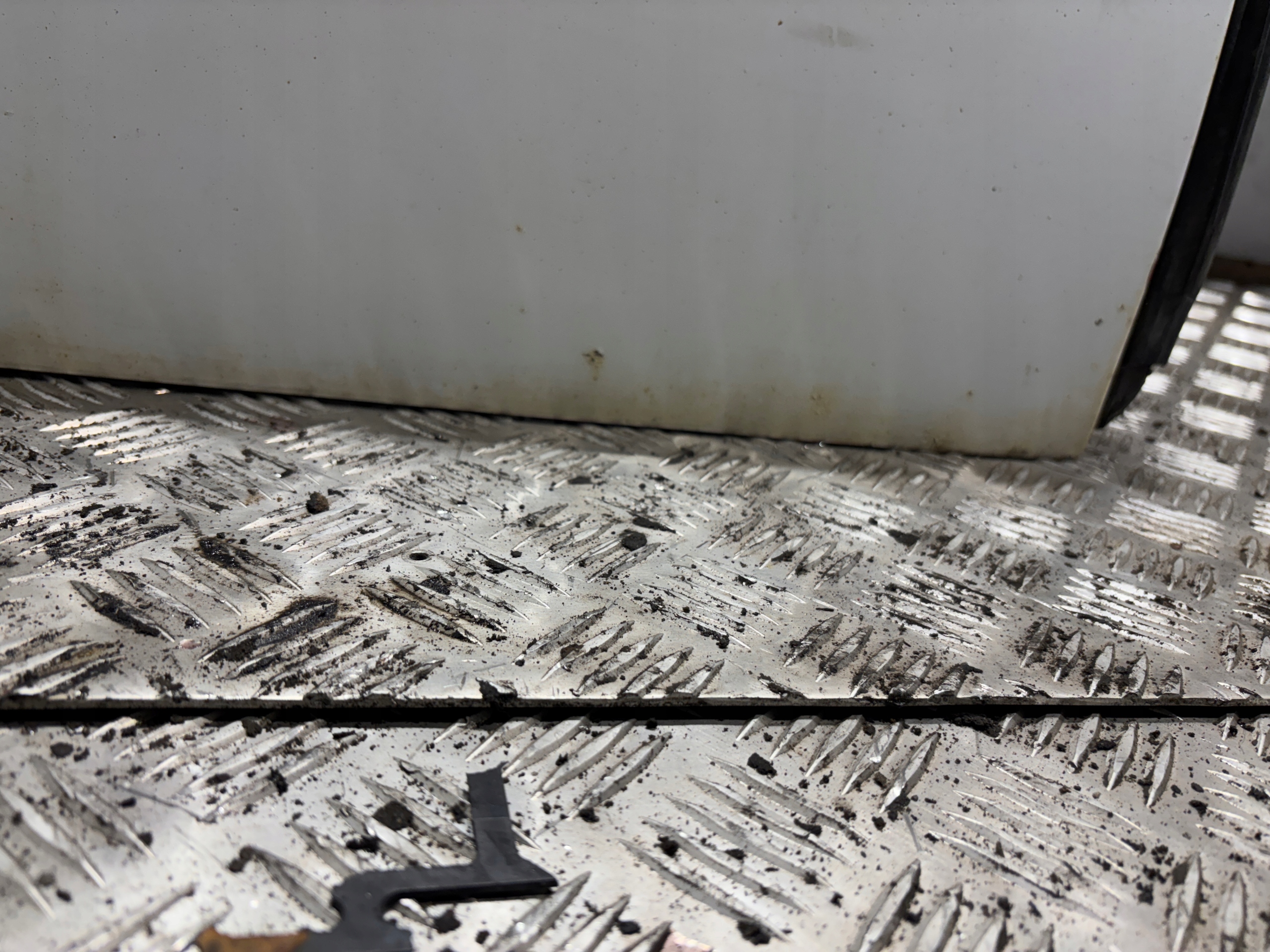 Tür links heck Ford Transit VII 7 MK7 k: Frozen White
