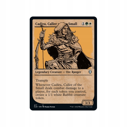Mtg 2x Cadira, Caller of the Small *Showcase* (u)