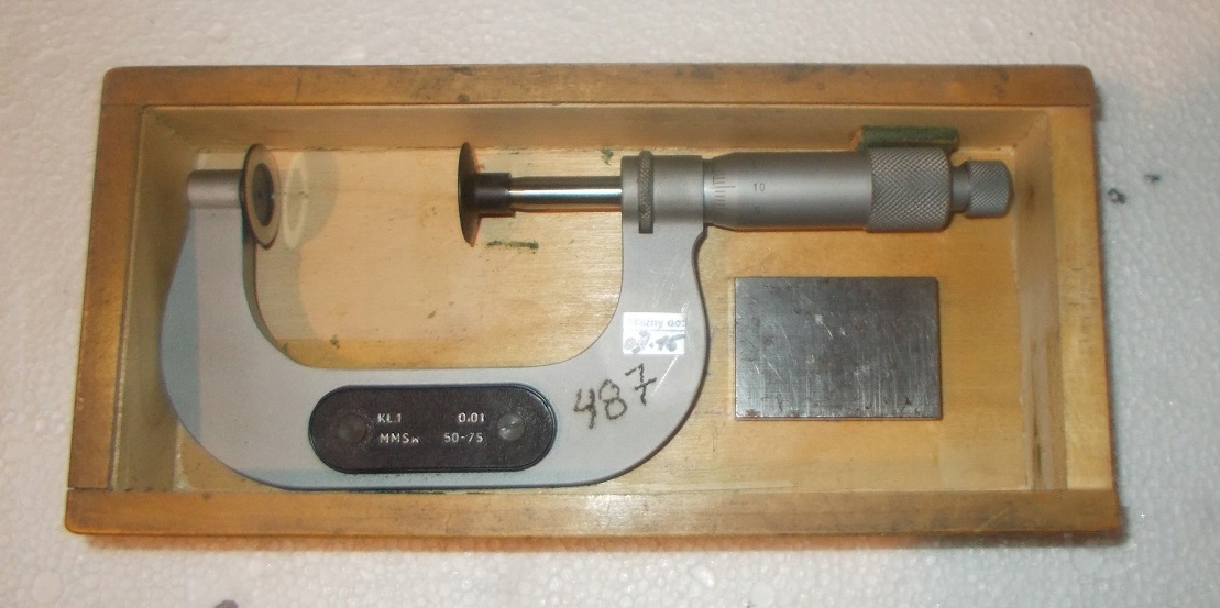 Микрометр пластинчатый микрометр 50-75 VIS