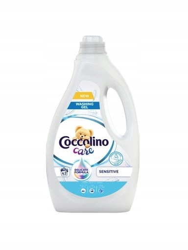 Levně Coccolino Care Sensitive Jemný gel na praní barevných tkanin 1,72 l