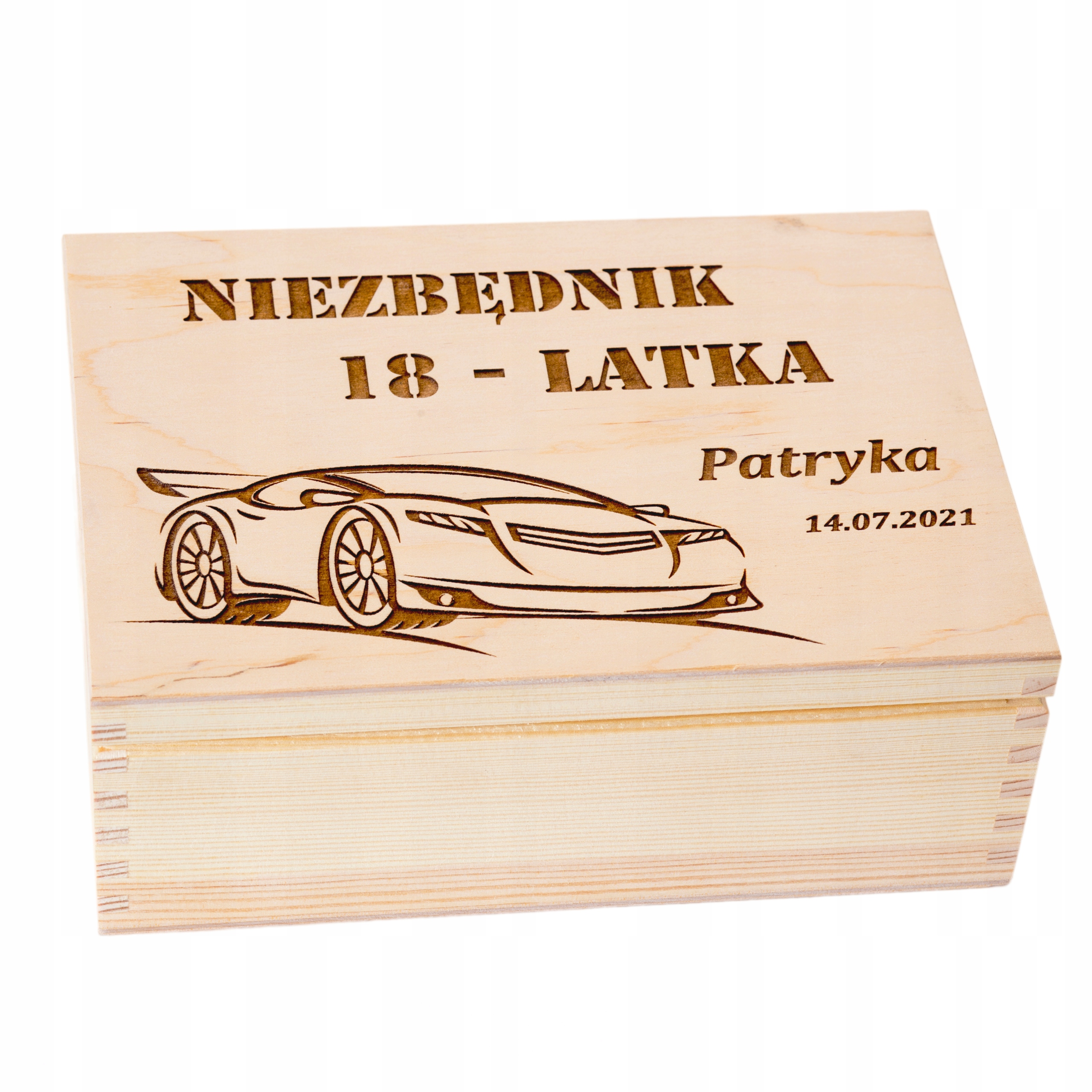 

niezbędnik 18 latka z personalizacją