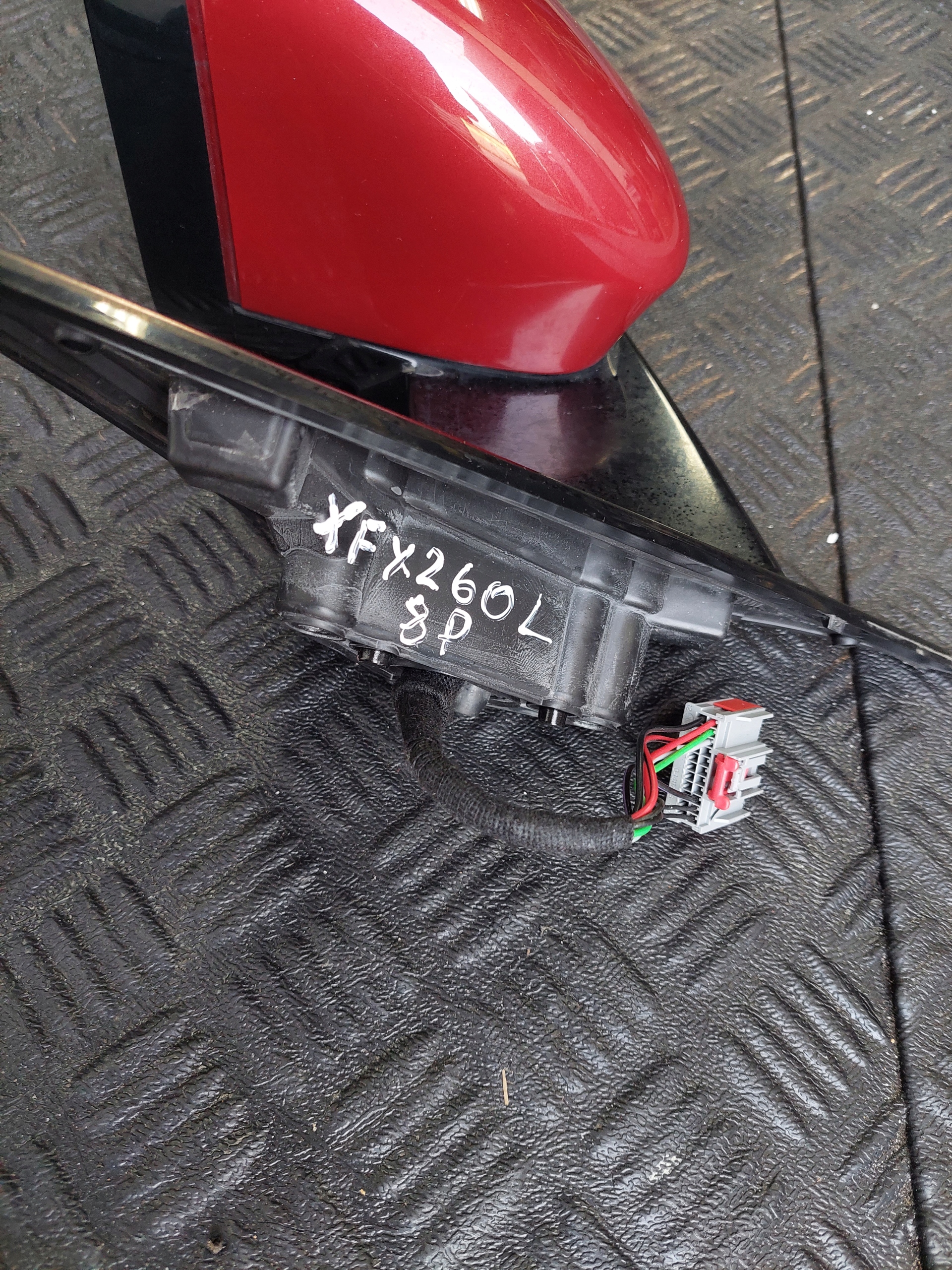 mirror left 8 PIN right 6 PIN JAGUAR XF II X260 CAH