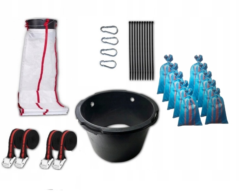 stavební skládka na sutiny, skládky na suť, pružná, 14 m, Premium, 10 sáčků