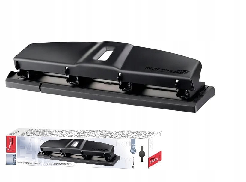 

Maped Dziurkacz Podwójny metalowy 4 dziurki otwory