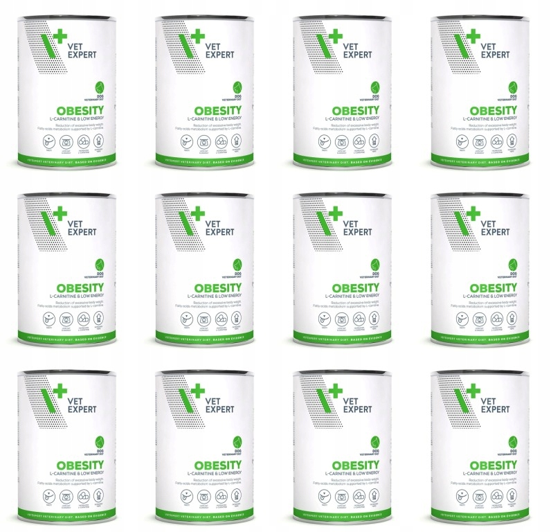 Levně 4T VetExpert Dog Obesity konzerva 12 x 400 g