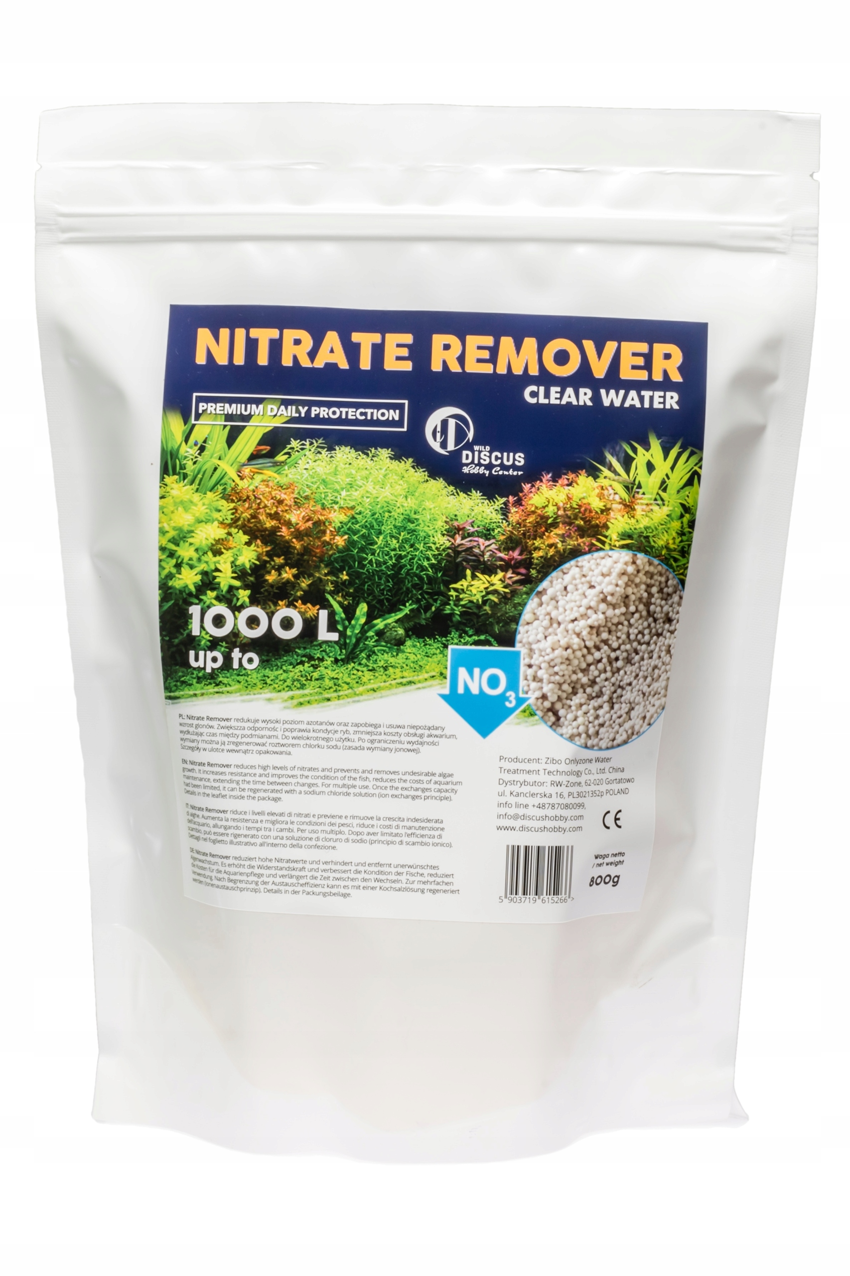 

Nitrate Remover clear water do 1000L