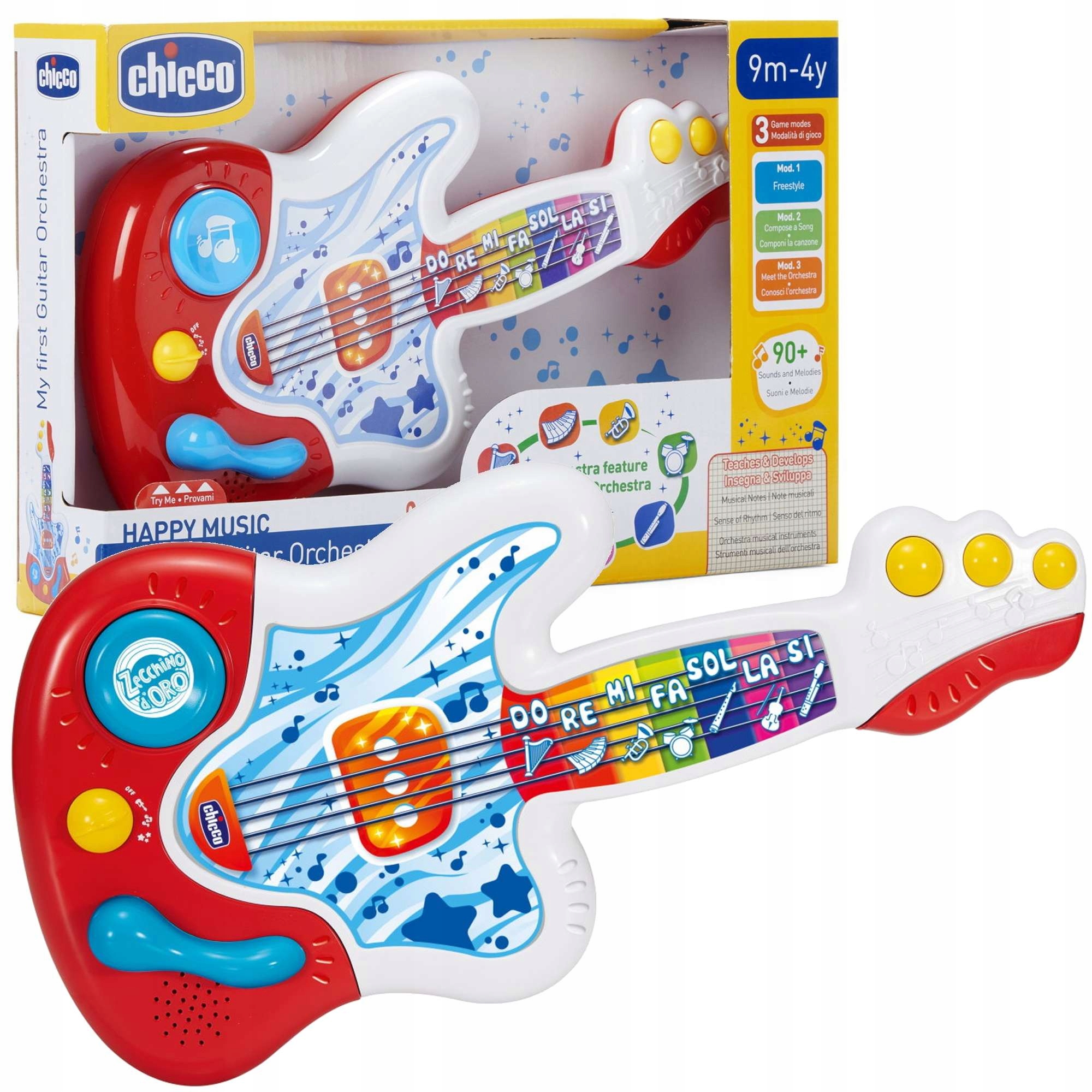 

Moja Pierwsza Gitara Interaktywna 90 Melodii