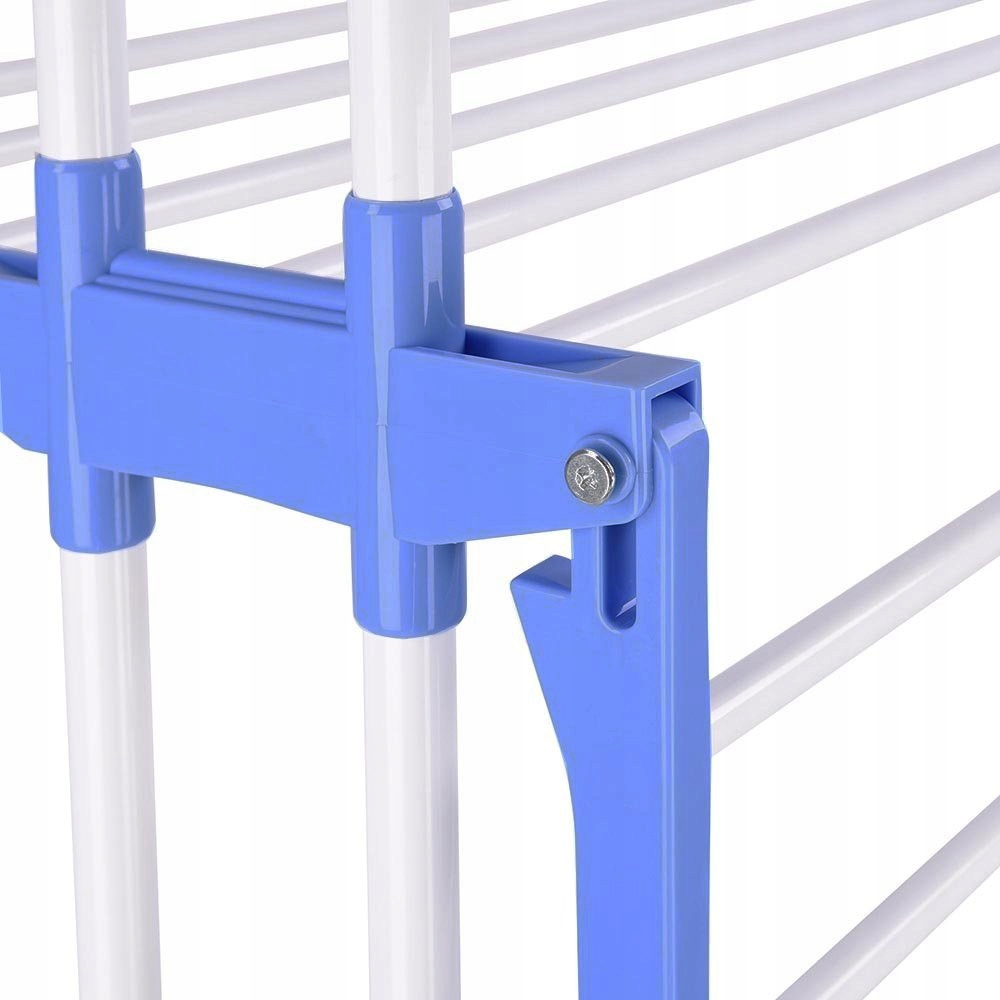 Suszarka na pranie stojąca do ubrań składana wieszak stojak XXXL wzmocniona Wysokość 186-186 cm