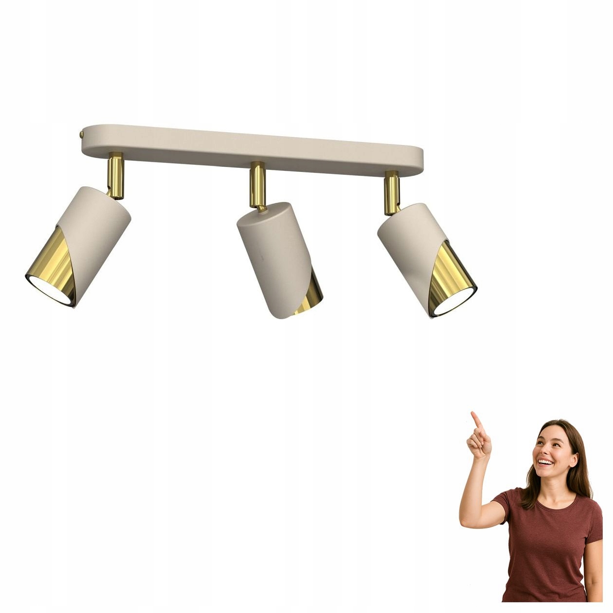 Trojitá lampa reflektor spot Shift 9677 Luminex